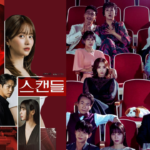 Scandal (2024) New Korean Drama follows Moon Jung In, who marries for wealth, betrays her husband, and rises to success. Her life intertwines with aspiring actor Seo Jin Ho, engaged to her stepdaughter Baek Seol Ah. Themes of ambition, betrayal, and redemption unfold in this gripping series on KBS2.