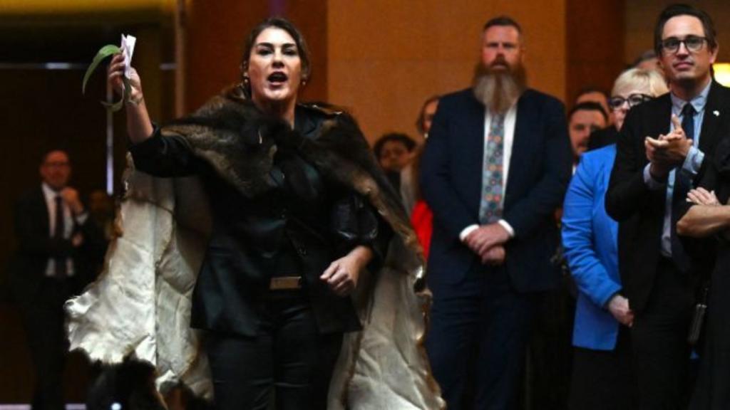 King Charles Disrupted by Senator Lidia Thorpe's Protest at Parliament House