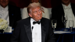 Trump at Al Smith Dinner; Harris Engages Voters via Pre-Recorded Video